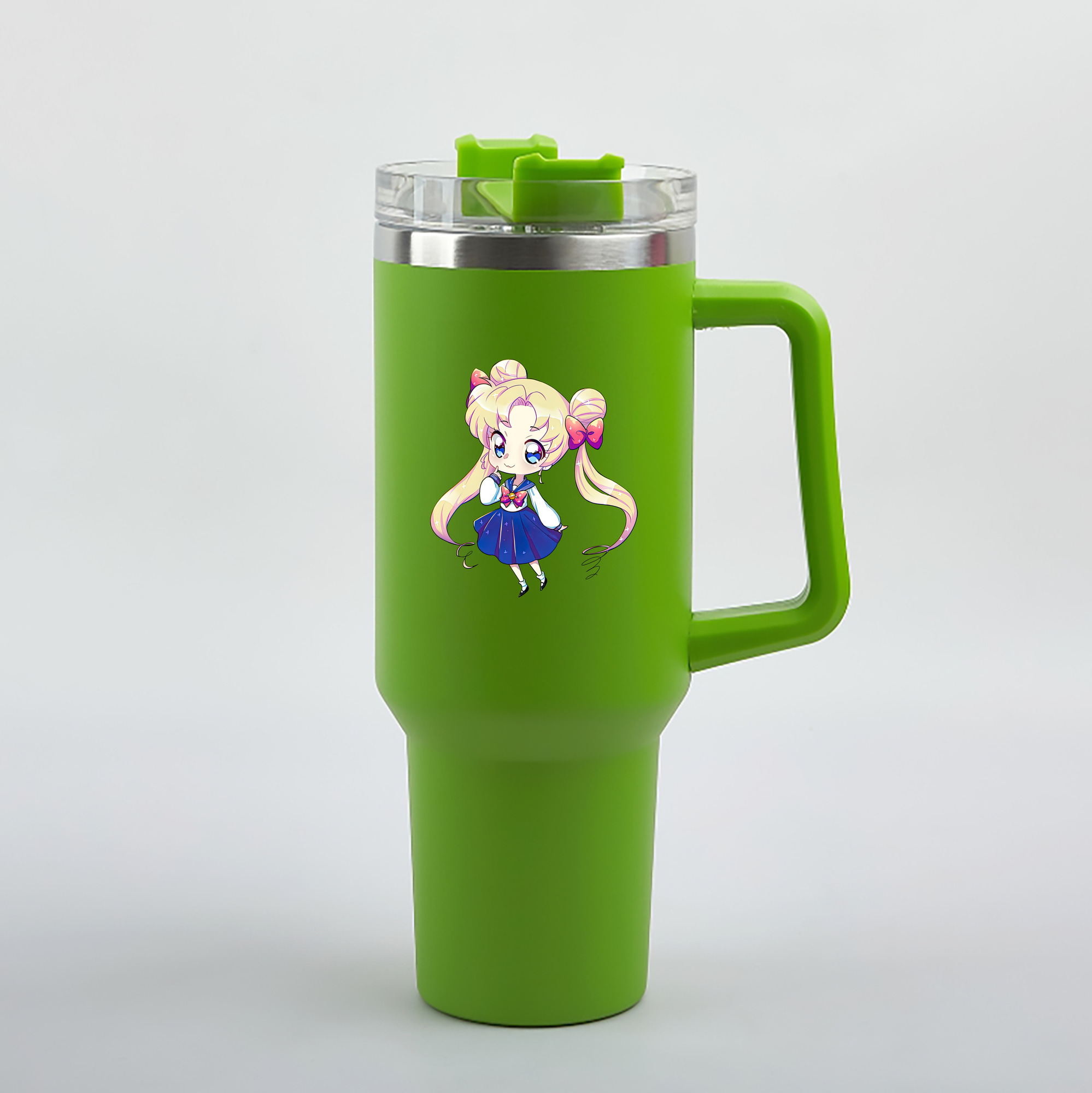 （画像用） 美少女戦士セーラームーン 月野 うさぎ つきの うさぎ Sailor Moon Tsukino Usagi 1200mL車用タンブラー（カラープリント）